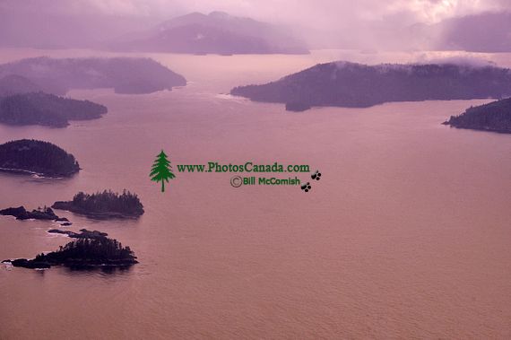 Gwaii Haanas National Park Reserve Aerial, British Columbia, Canada CM11-09