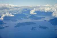 Strait of Georgia and Horseshoe Bay Aerial, British Columbia, Canada CM11-05