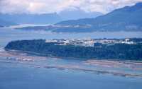 Aerial University of British Columbia,   North Shore Mountains, British Columbia, Canada CM11-04