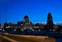 British Columbia Parliament Buildings, Christmas Lights, Victoria, Canada CM11-13