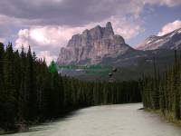 Highlight for Album: Castle Mountain, Banff National Park of Canada Photos, Alberta, Canada , Canadian National Parks Stock Photos