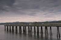 Campbell River, Discovery Pier, Vancouver Island, British Columbia, Canada CM11-01