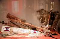 Glenbow Museum, Native Bow and Arrow, First Nations Gallery, Calgary, Alberta, Canada CM11-36