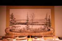 Glenbow Museum, Native Canoe, First Nations Gallery, Calgary, Alberta, Canada CM11-32