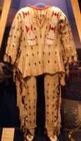 Glenbow Museum, Native Clothing, First Nations Gallery, Calgary, Alberta, Canada CM11-27