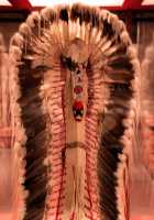 Glenbow Museum, Native Headdress, First Nations Gallery, Calgary, Alberta, Canada CM11-38