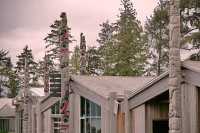 Haida Heritage Centre, Skidegate, Queen Charlotte Islands, Haida Gwaii, British Columbia, Canada CM11-02