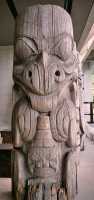 Haida Totem Pole, Museum of Anthropology. British Columbia, Canada CM11-06 
(Photo not for sale)