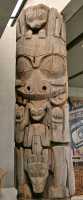 Haida Totem Pole, Museum of Anthropology. British Columbia, Canada CM11-05 
(Photo not for sale)