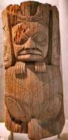 Haida Totem Pole, Museum of Anthropology. British Columbia, Canada CM11-01 
(Photo not for sale)