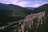 Hoodoos, South East Kootenays, British Columbia, Canada CM11-035