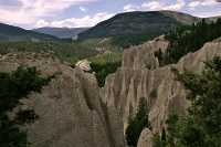 Hoodoos, South East Kootenays, British Columbia, Canada CM11-036