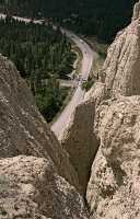 Hoodoos, South East Kootenays, British Columbia, Canada CM11-022