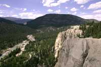 Hoodoos, South East Kootenays, British Columbia, Canada CM11-027