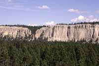 Hoodoos, South East Kootenays, British Columbia, Canada CM11-001