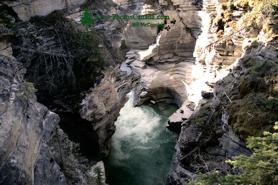 Athabaska Falls, Icefields Parkway, Spring 2009, Jasper National Park, Alberta CM11-04 Athabaska Falls, Icefields Parkway, Spring 2009, Jasper National Park, Alberta CM11-04
