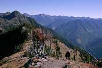 Idaho Peak Views, Ridge Trail,  Kootenays, British Columbia, Canada CM11-017