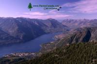 Highlight for Album: Idaho Peak, New Denver, Kootenays, British Columbia Stock Photos