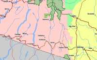 Map of Kootenay National Park Canada Location