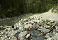 Lussier Hot Springs, South East Kootenays, British Columbia, Canada CM11-005