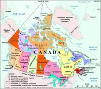 Highlight for Album: Maps of Canada, Maps of Canadian Provinces and Territories