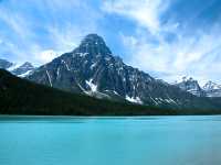 Mount Chephren, Lower Waterfowl lake, Icefields Parkway, Jasper National Park, Alberta, Canada CM11-04