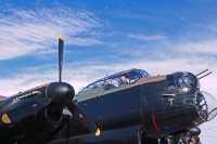 Lancaster Bomber, Bomber Command Museum of Canada, Nanton, Alberta, Canada CMX-001
