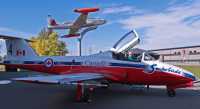 Snowbird Tutor Jet, Bomber Command Museum of Canada, Nanton, Alberta, Canada CMX-004