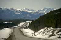 Alaska Highway route, 2009,  British Columbia, Canada CM11-25