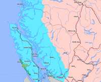 Map of Pacific Rim National Park Canada Location