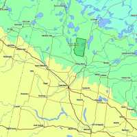 Map of Prince Albert National Park Canada Location