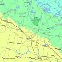 Map of Prince Albert National Park Canada Location