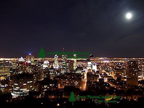 Full Moon over Montreal, Quebec, Canada 01