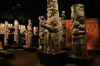 Royal BC Museum Photos, Totem Poles, Victoria, British Columbia, Canada CM11-24