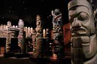 Royal BC Museum Photos, Totem Poles, Victoria, British Columbia, Canada CM11-25