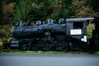 Sandon Ghost Town, Steam Train, West Kootenays, British Columbia, Canada CM11-006