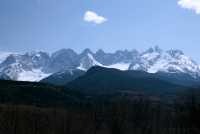 even Sisters Mountain Range, Skeena River, British Columbia, Canada, CM11-007