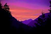 Skookumchuck Sunset, Lillooet Lake, British Columbia CM11-03