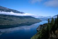 Highlight for Album: Slocan Lake, West Kootenays, British Columbia Stock Photos