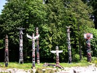 Stanley Park Totems, Vancouver, British Columbia, Canada 03
