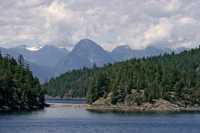 Sunshine Coast, BC Ferry Views, British Columbia, Canada CM11-009