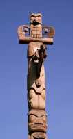 New Aiyansh Totem Poles, Nass Valley, Northern British Columbia, Canada CM11-05