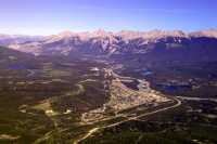 Town of Jasper, Athabasca River, Jasper National Park, Alberta CM11-04