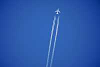 Jet over The Rockies, British Columbia, Canada CM11-02