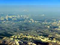Aerial Coast Mountains, Mount Baker, British Columbia, Canada 06