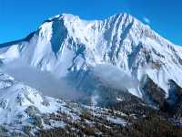 Aerial Squamish to Whistler, Mount Garibaldi, British Columbia, Canada 09
