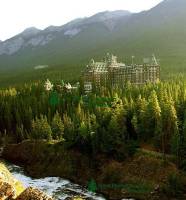 Highlight for Album: Banff Springs Hotel Photos, Banff National Park of Canada Photos, Alberta Stock Photos