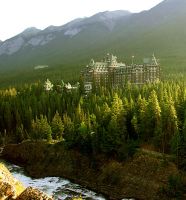 Banff Springs Hotel, Banff National Park, Alberta, Canada 01