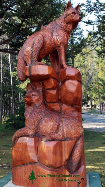 Pete Ryan Carving, Town of Banff, Alberta, Canada CMX-004