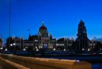 British Columbia Parliament Buildings, Christmas Lights, Victoria, Canada CM11-13